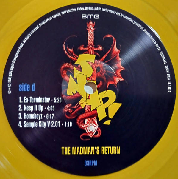 Snap – The Madman&#039;s Return (2LP color)